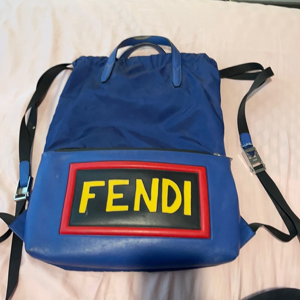 Authentic Fendi Backpack- in need of some TLC